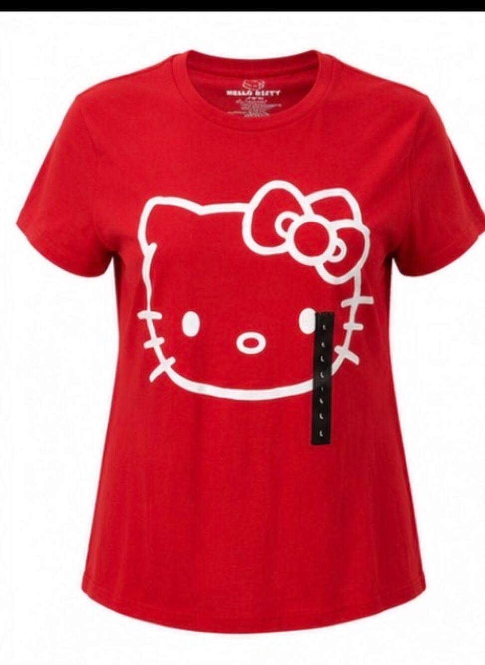 NWT Hello Kitty Red Graphic T-Shirt Women’s Size Large Sanrio Hybrid Apparel
